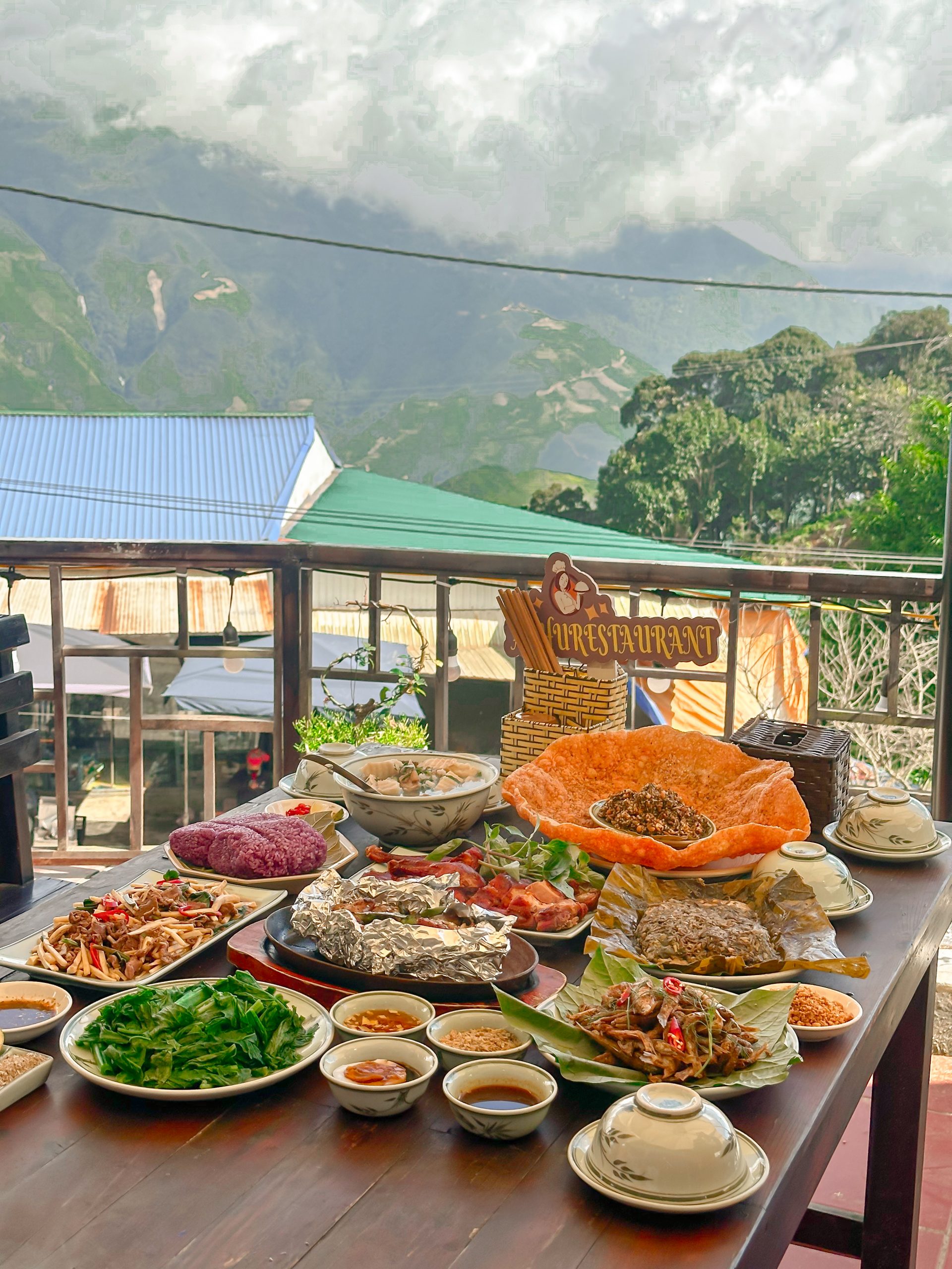 Món ăn phong phú, ngon miệng